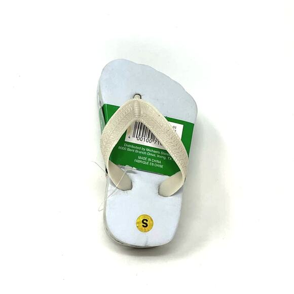 NWT Creatology Kids Gray Flip Flops Tongs Size Sm (7) - Picture 11 of 12